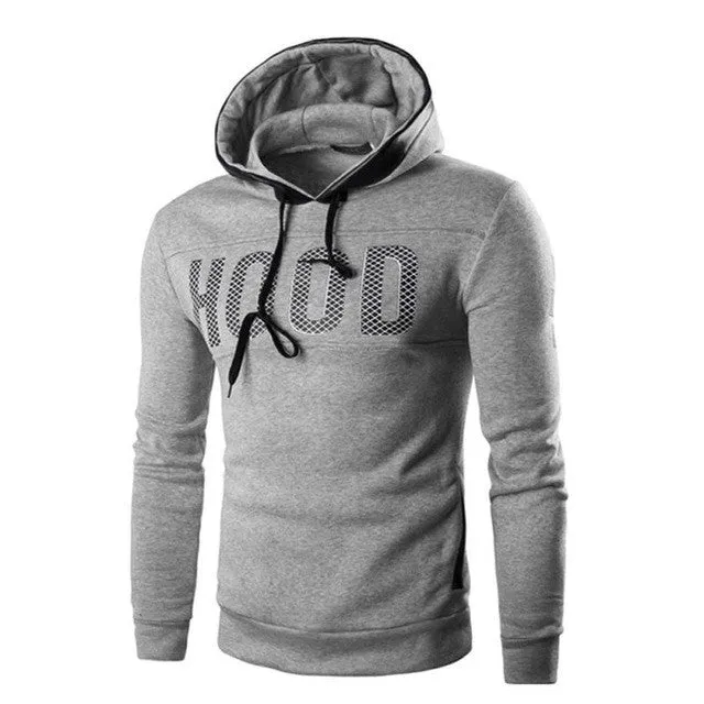 Sweatshirts Men    Slim hoodies men Warm Pullover Sweatshirt Hooded Outwear Tops Male sudaderas hombre &23 GS