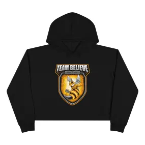 Team Believe Crop Hoodie