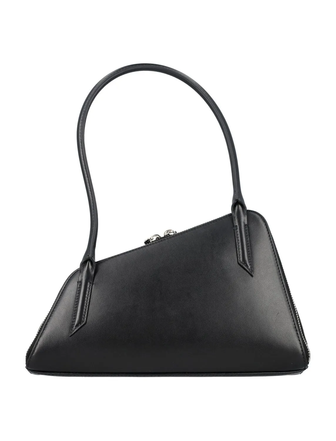 THE ATTICO Sunrise Mini Shoulder Handbag - Sleek Black