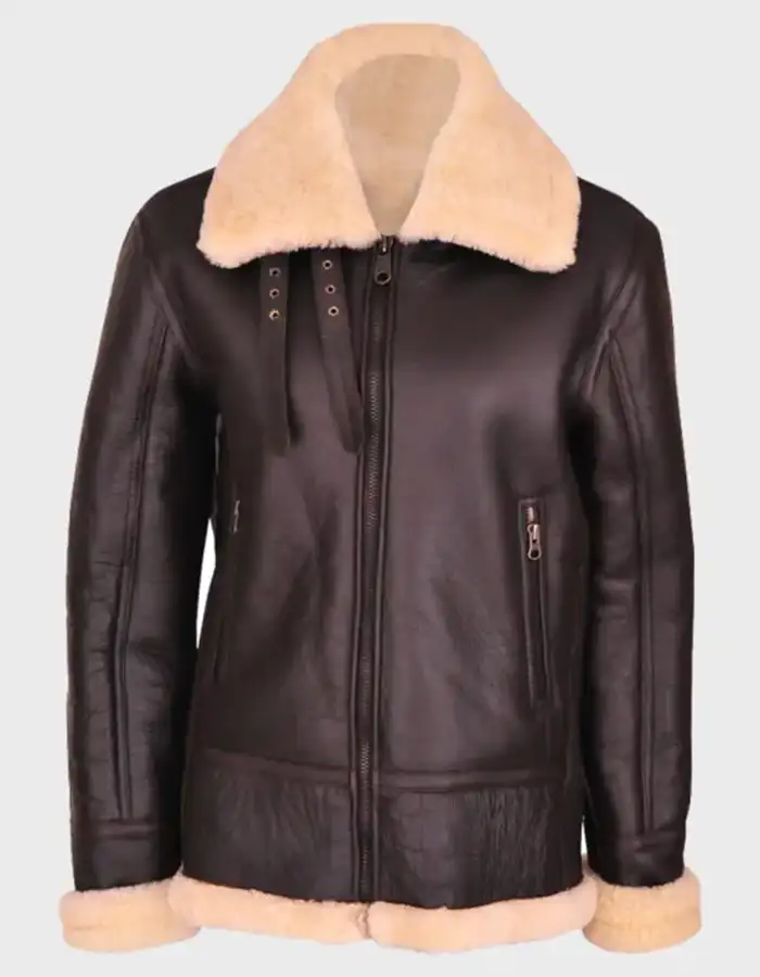 Tracy Brown SF Aviator Leather Jacket | William Jacket