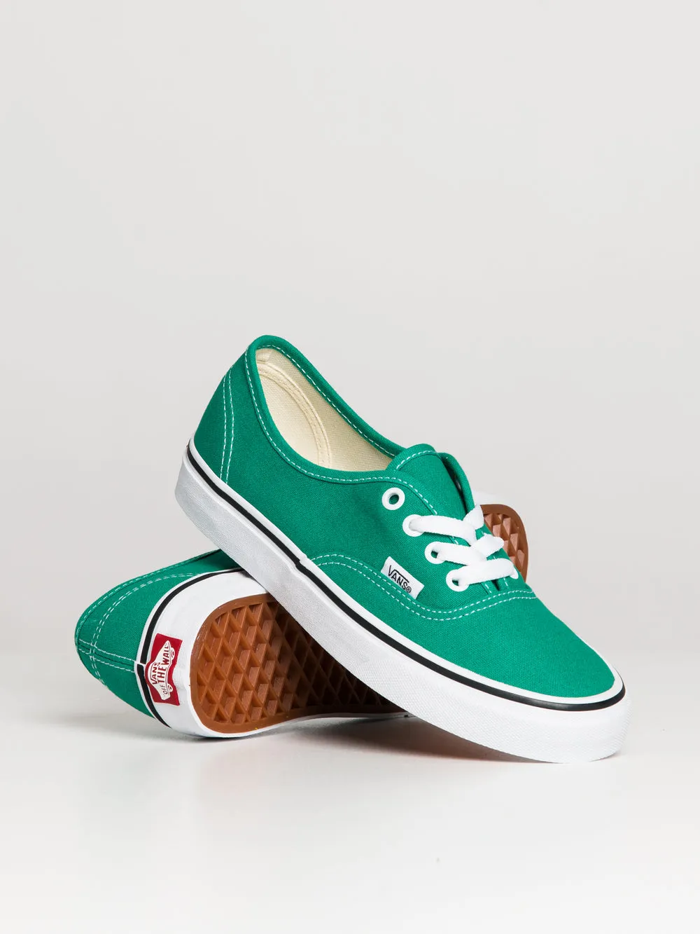 VANS WOMENS VANS AUTHENTIC PEPPER GREEN SNEAKER