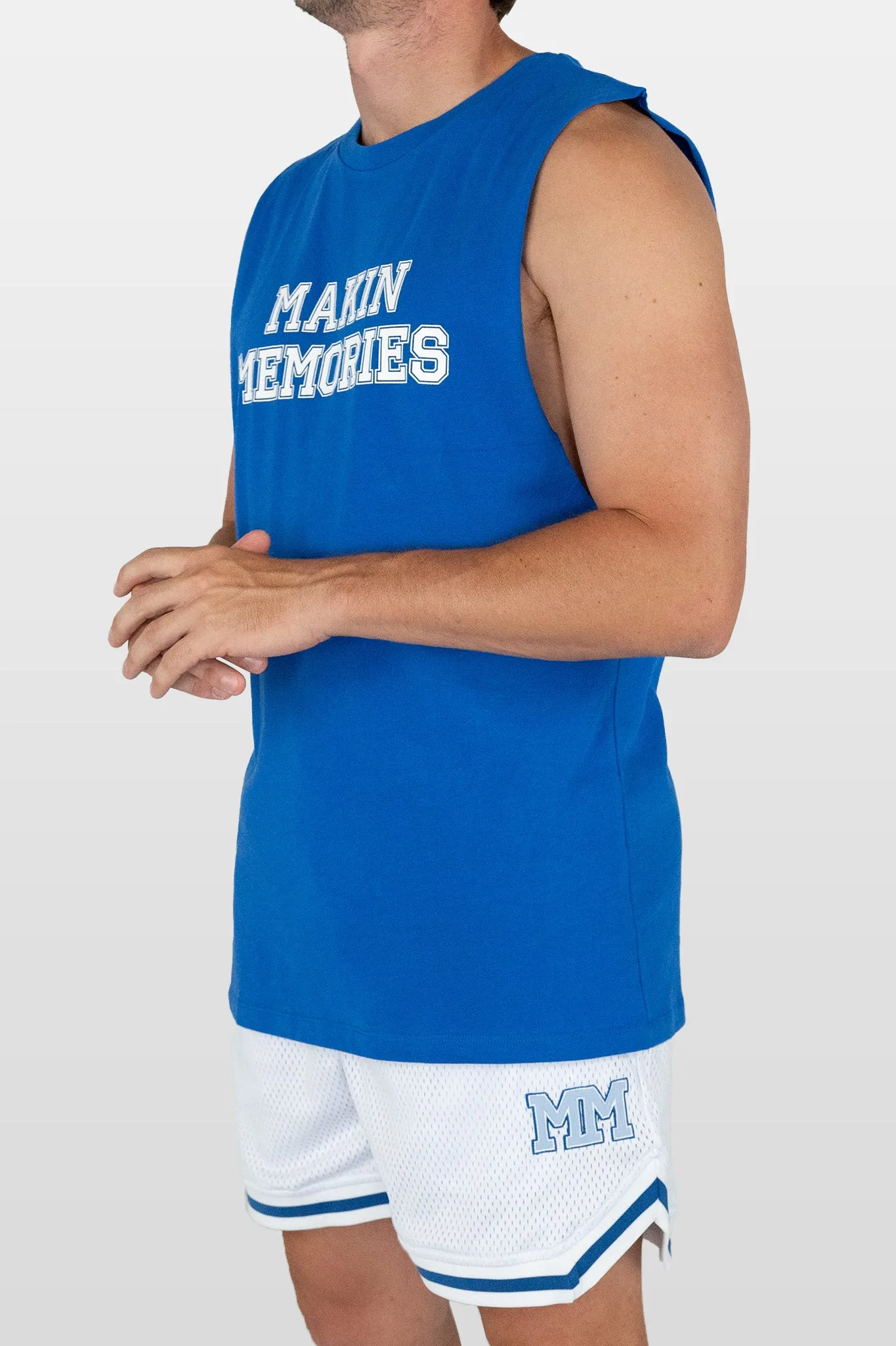 VARSITY SINGLET IN ROYAL BLUE