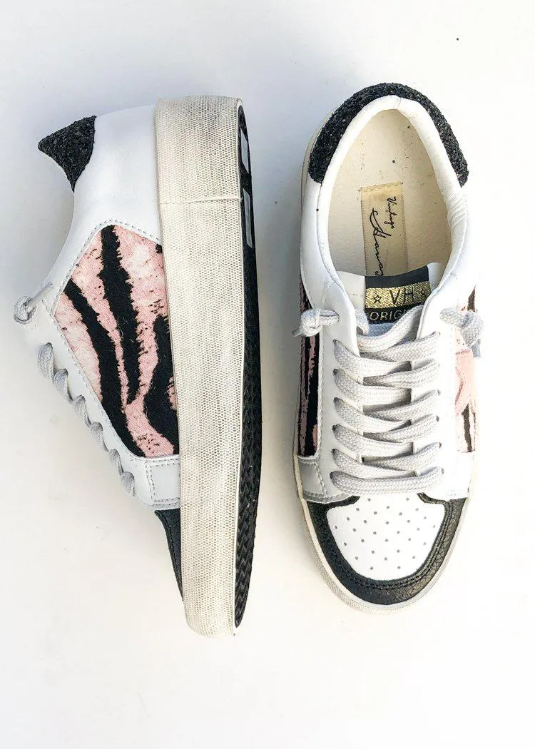 Vintage Havana Clyde Zebra Stripe Sneaker