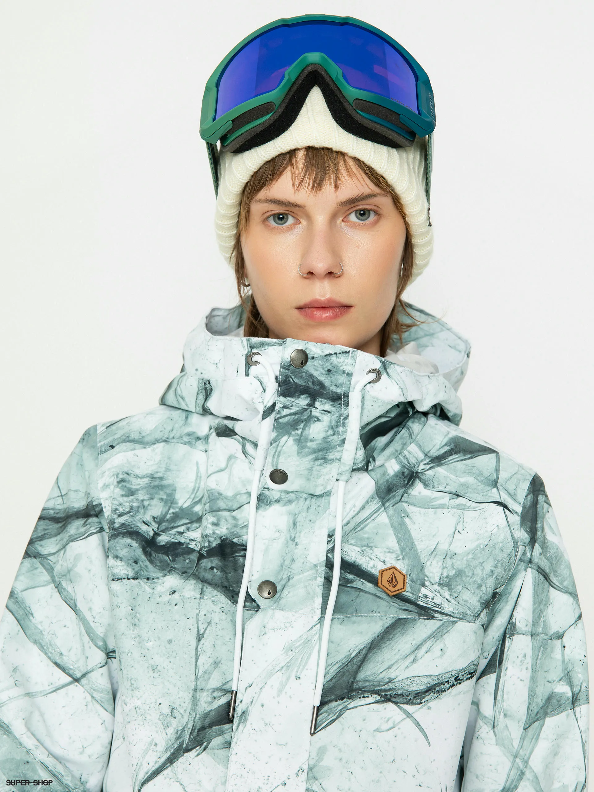 Volcom Bolt Ins Snowboard jacket Wmn (white ice)