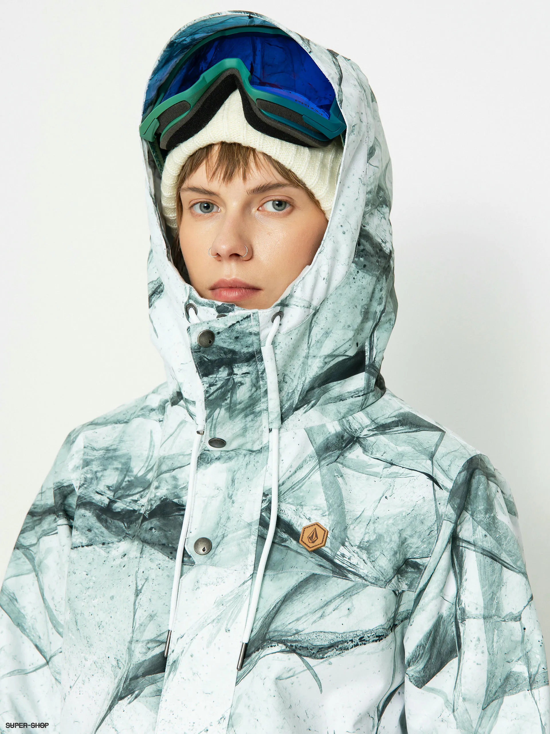 Volcom Bolt Ins Snowboard jacket Wmn (white ice)