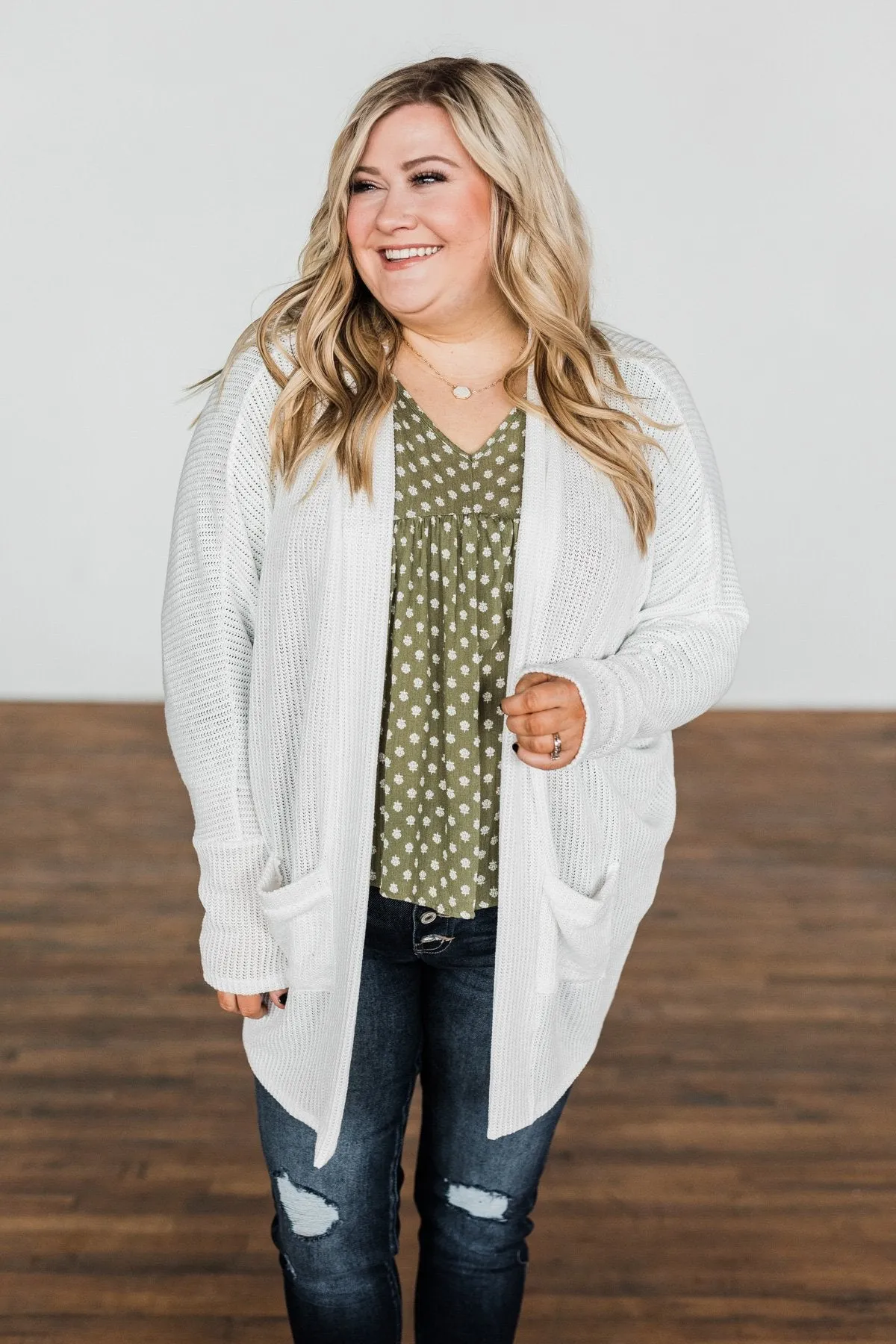 Wander Through The Wildflowers Blouse- Olive