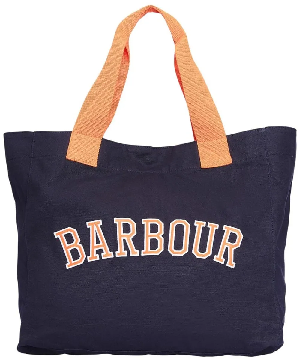 Women's Barbour Logo Holiday Tote Bag