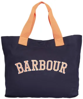 Women's Barbour Logo Holiday Tote Bag